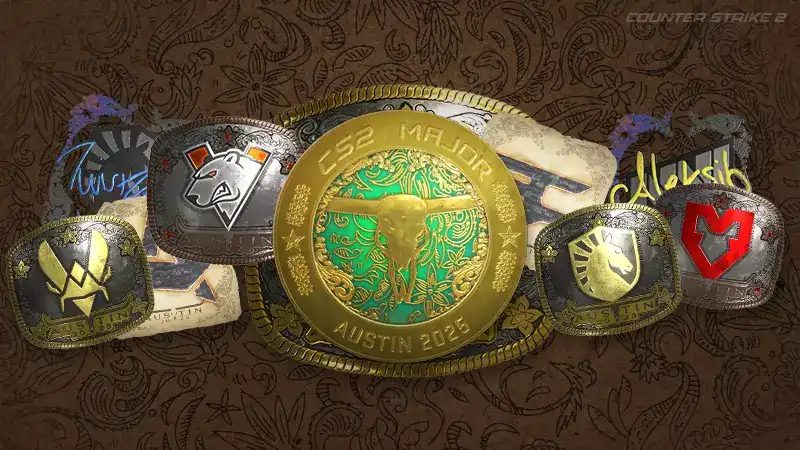 Valve bringt BLAST Austin Major Souvenirs und Champions-Sticker
