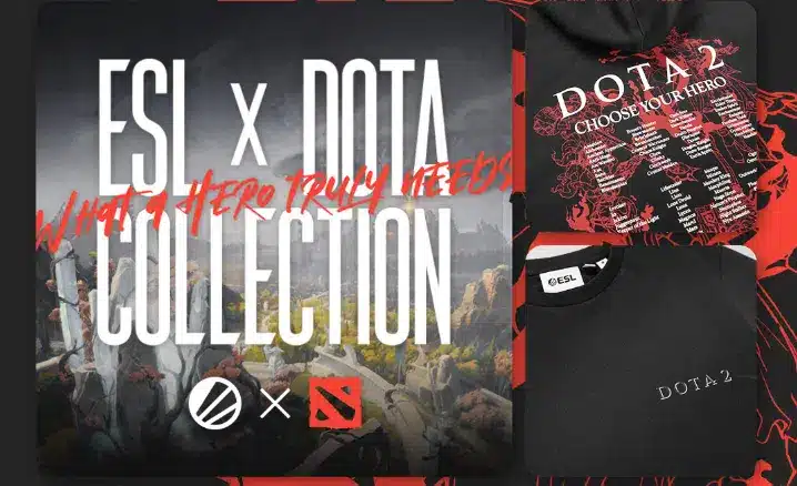 ESL und Valve bringen offizielle Dota 2 Kollektion