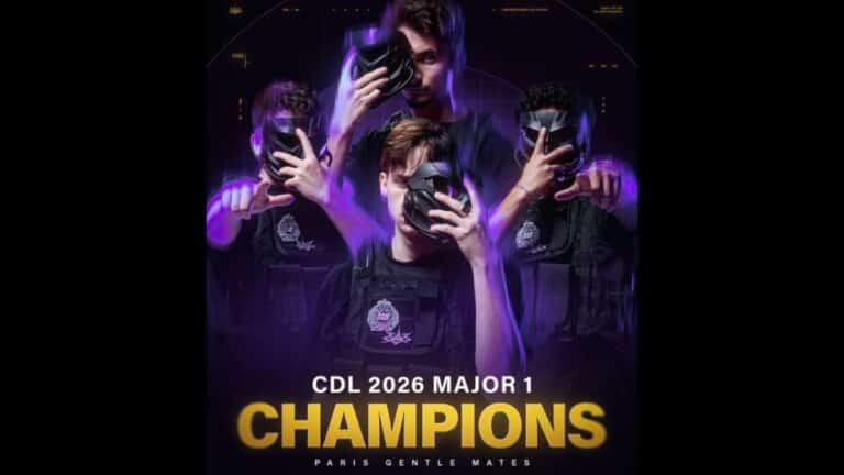 Paris Gentle Mates gewinnen CDL Major 1 2026