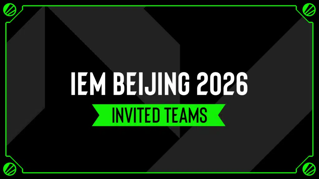 ESL lädt 13 Teams zu IEM Beijing ein