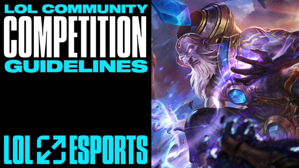 Riot Games lockert Richtlinien für League of Legends Community-Wettbewerbe