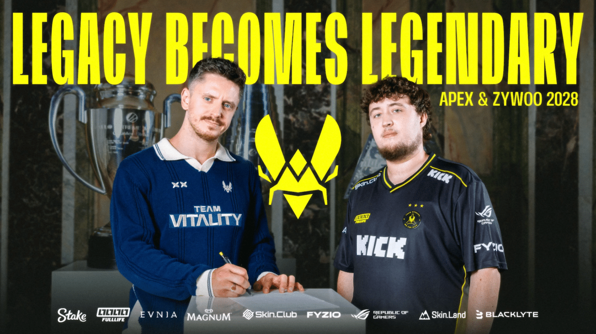 Team Vitality ZywOo und apEX