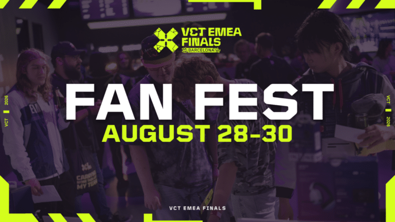 Erste Infos zum VCT EMEA Barcelona Fan Fest