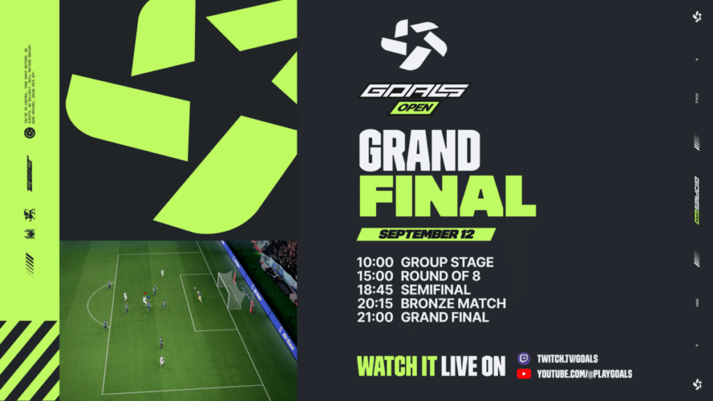 GOALS Open Grand Finals erhalten LAN-Event in Stockholm