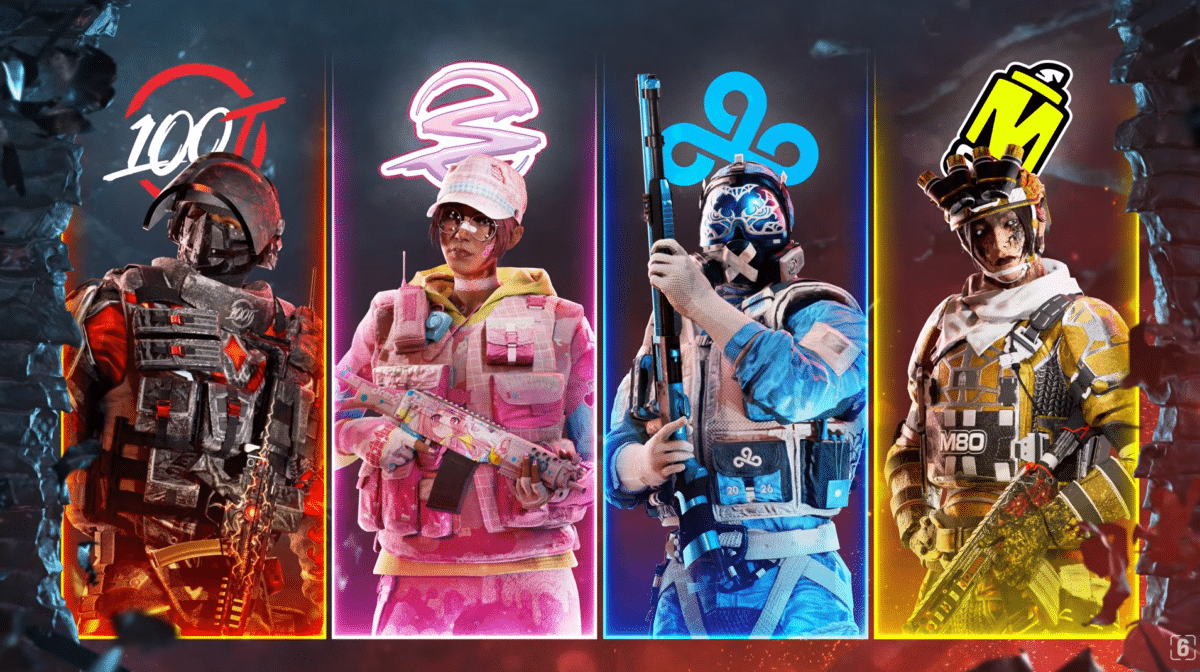Rainbow Six Esports Team-Skins