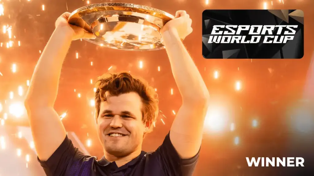 Magnus Carlsen skriver e-sportshistorie med sejr i Riyadh