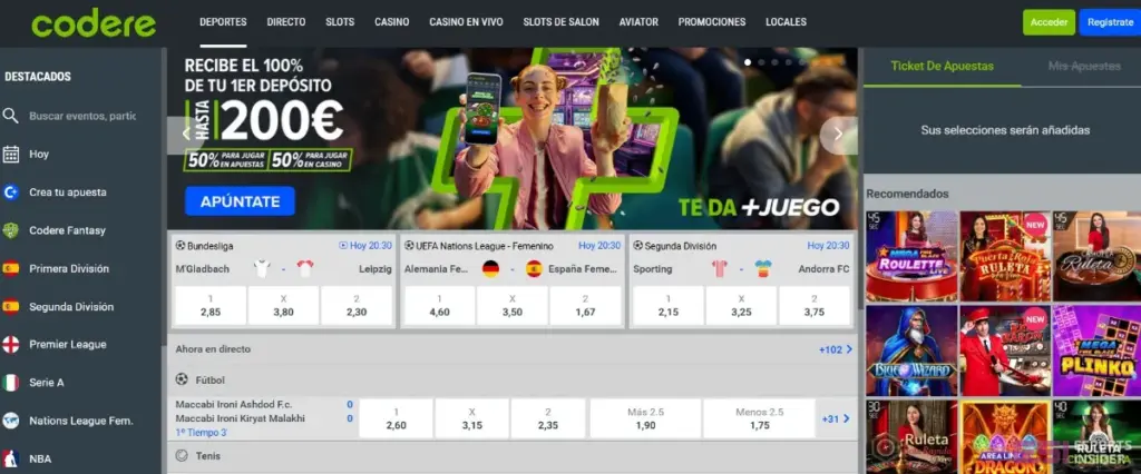 codere apuestas