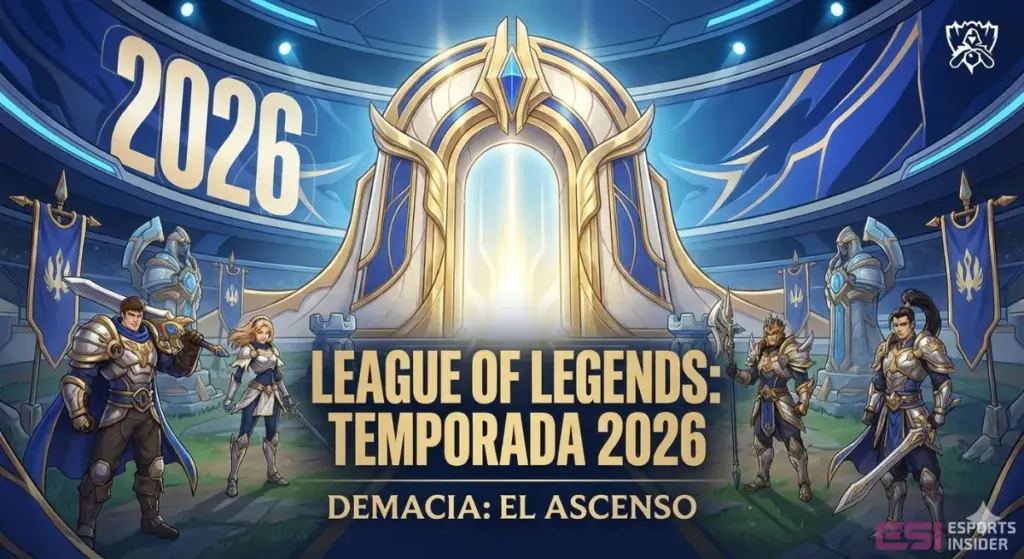 League of Legends abre 2026 mirando a Demacia: así arranca la nueva Temporada 1