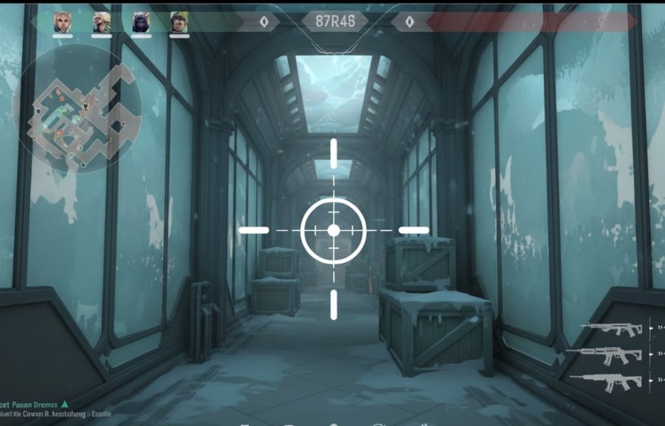 cruceta blanca valorant