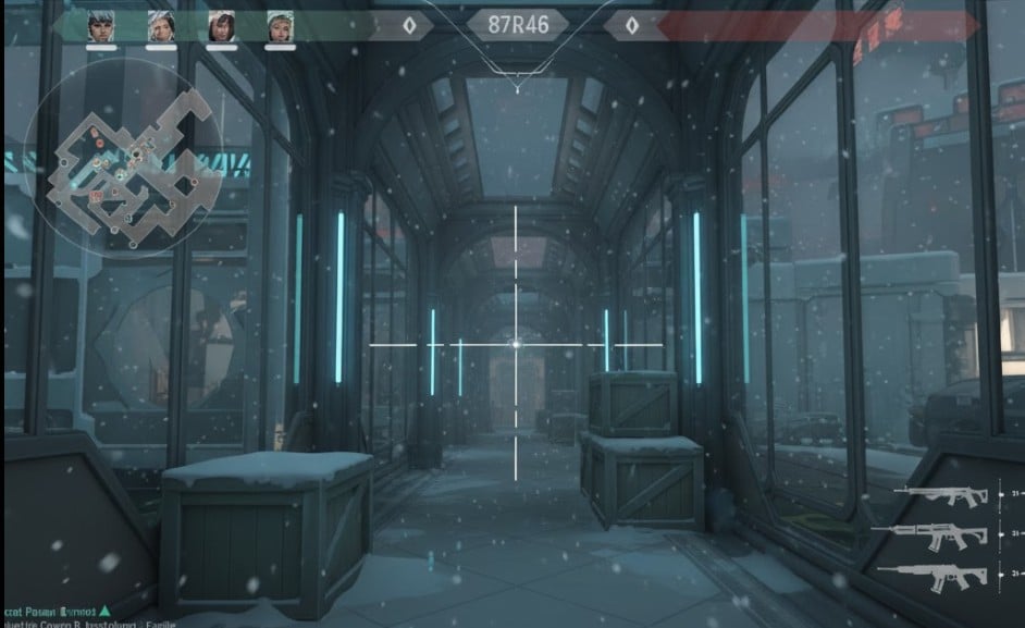 mirilla blanca valorant