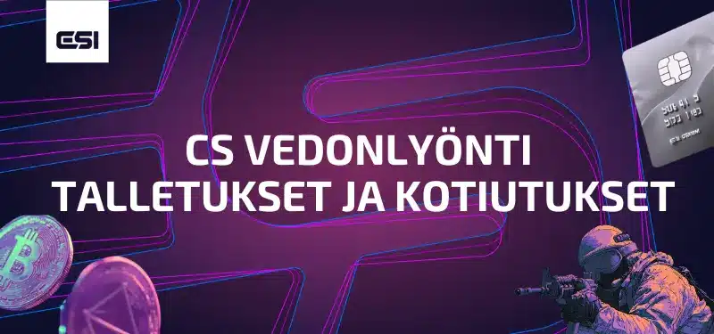 CS vedonlyönti talletukset ja kotiutukset onnistuvat useilla eri maksutavoilla, kuten pay n play, maksukortit ja kryptot.