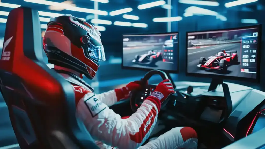 simulation jeux de course