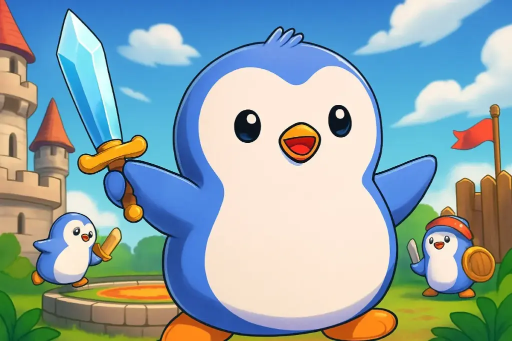 Pengu Clash arrive sur la blockchain TON