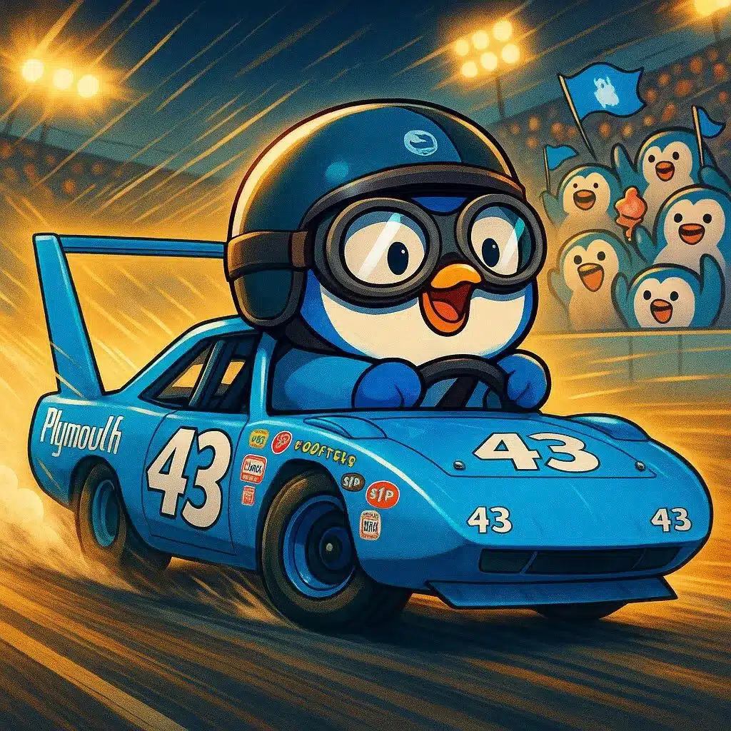 partenariat Pudgy Penguins NASCAR