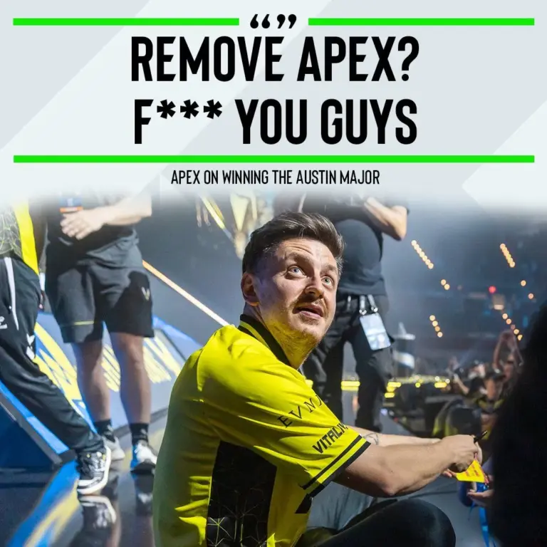 « Je suis juste fier de mes gars » : apEX revient sur le parcours de Vitality à Austin