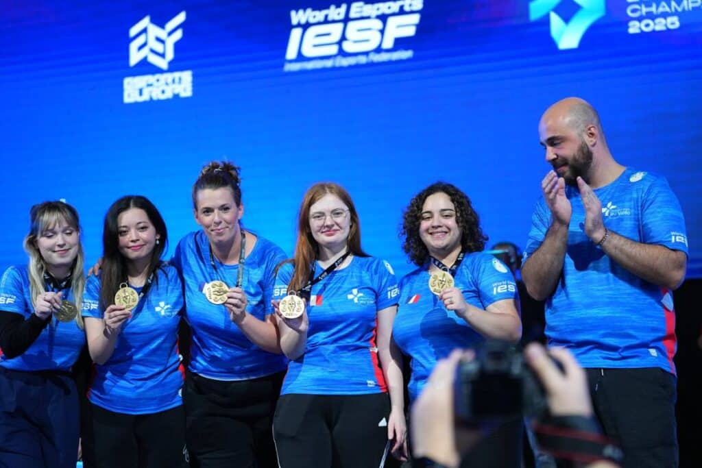 CS2 féminin : les Françaises décrochent le titre européen