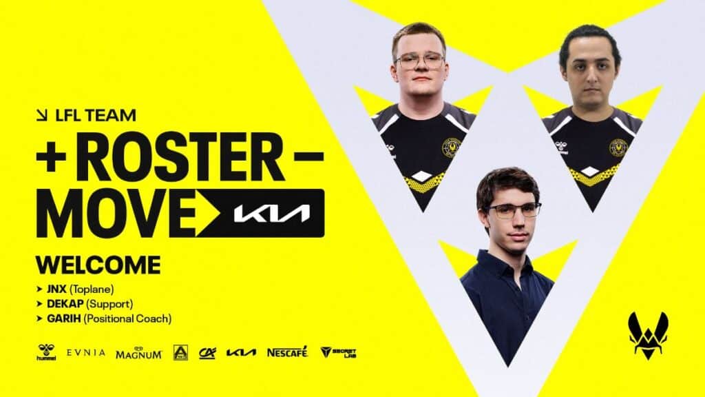 LFL 2025 : Le nouveau 5 de Vitality pour le Summer Split