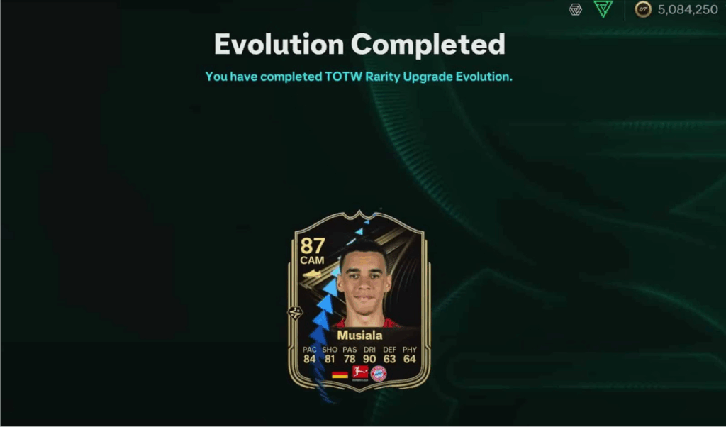 Evolution des joueurs EA FC 26