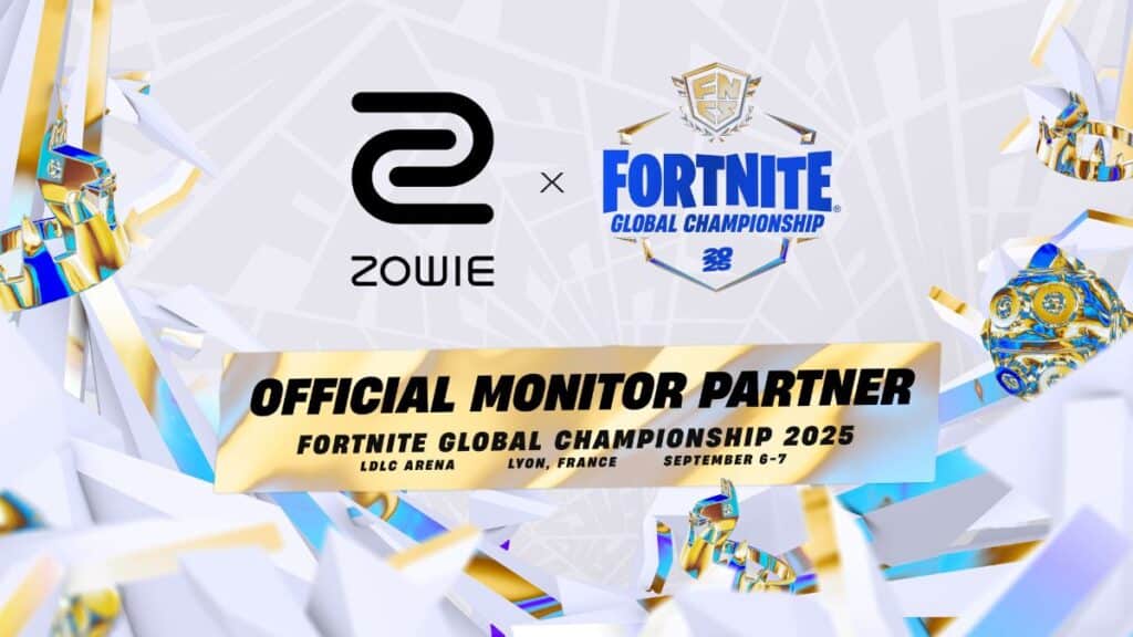 ZOWIE : Partenaire officiel du Fortnite Global Championship avec Blast