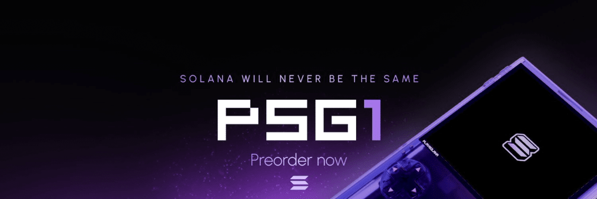 Play Solana (PSG1) Pudgy Penguins model Gaming & Web3 : la console