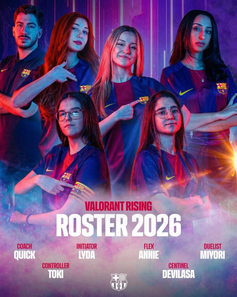 Il Barca ha un suo team femminile di Valorant