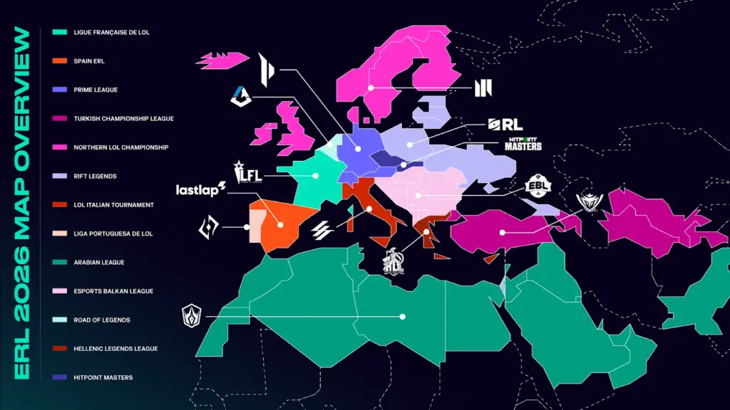 Emea Masters Mappa ERL
