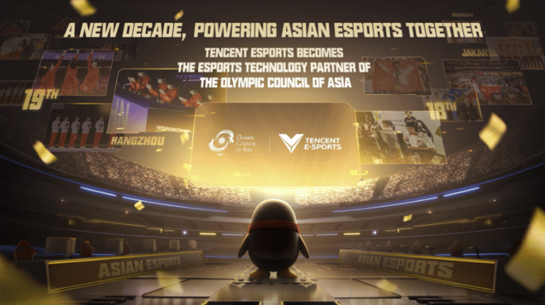 Tencent Esports annuncia un accordo con il Consiglio Olimpico d’Asia