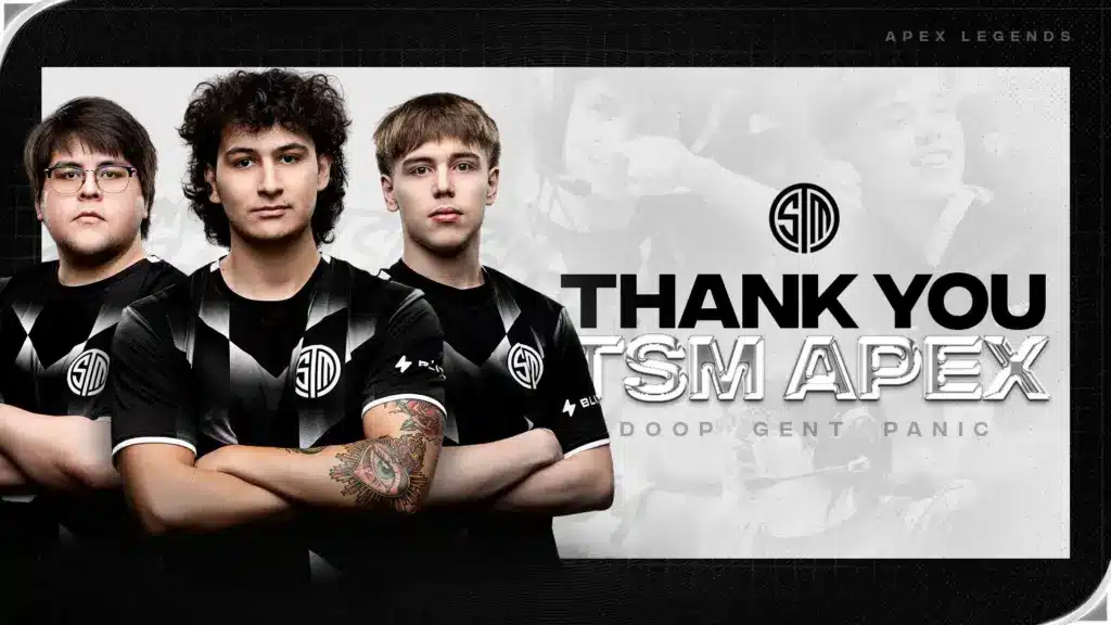 I TSM lasciano a casa l’intero team di Apex Legends