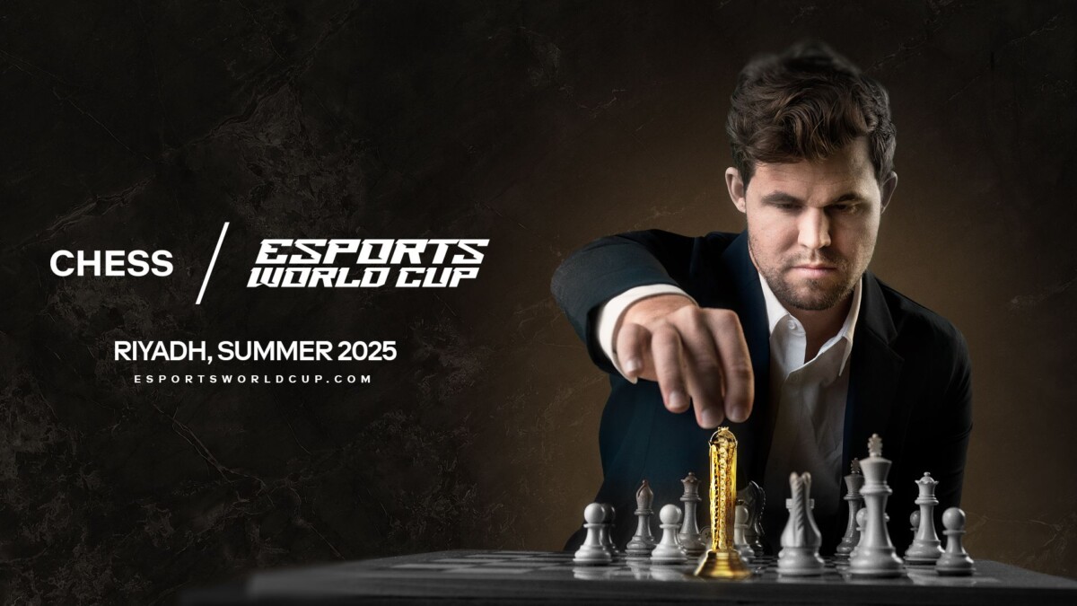 チェスが2025年eスポーツワールドカップに登場！マグナス・カールセンがアンバサダーに就任