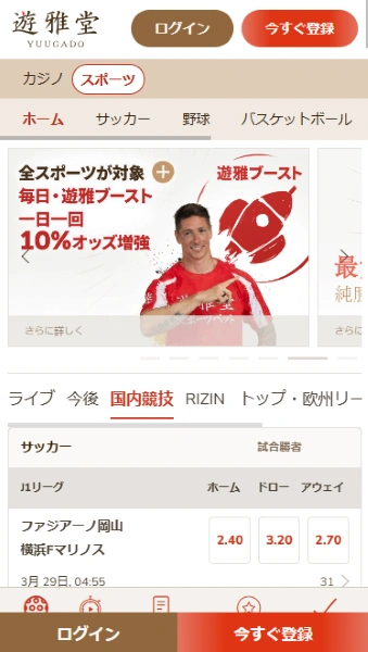 ブックメーカー サッカー 日本