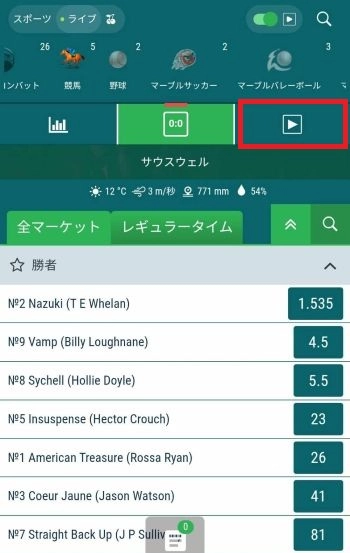 ブックメーカー 海外競馬 視聴