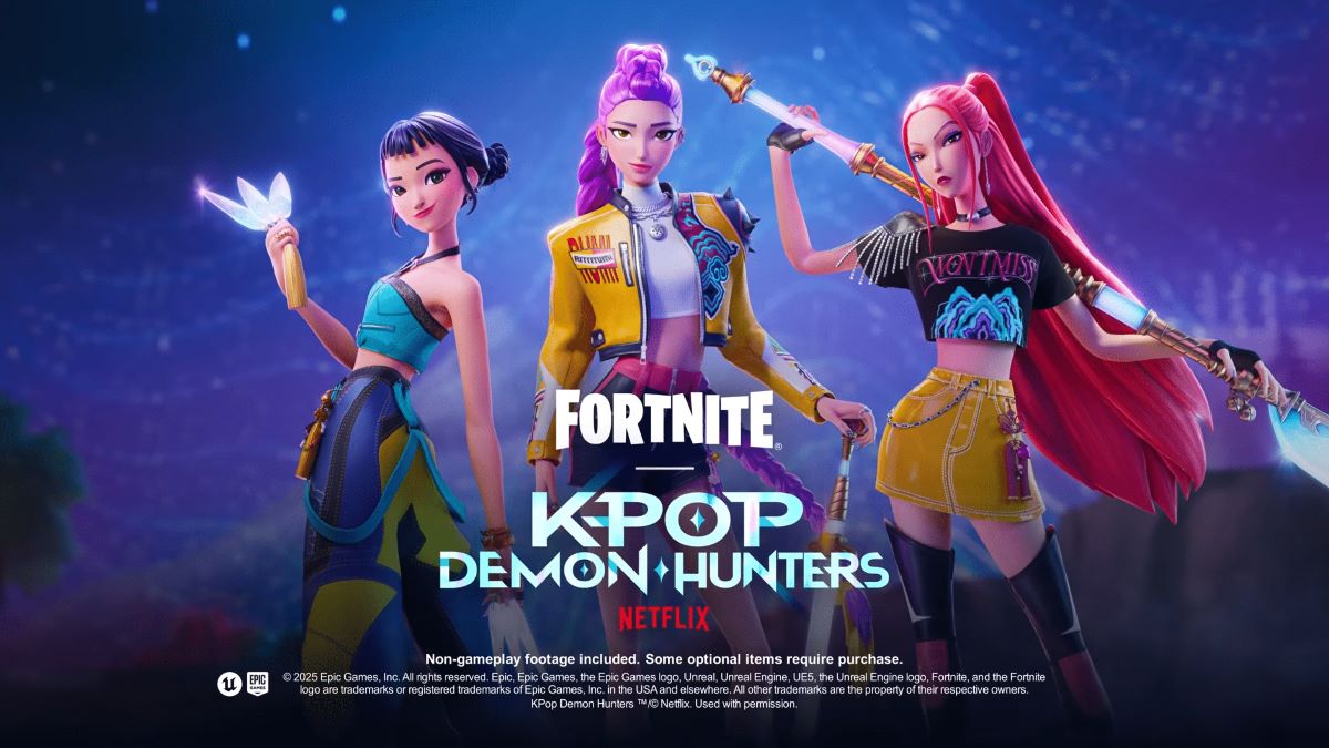 Fortnite×Demon Huntersコラボ！ルミ・ゾーイ・ミラが登場【10月2日開始】