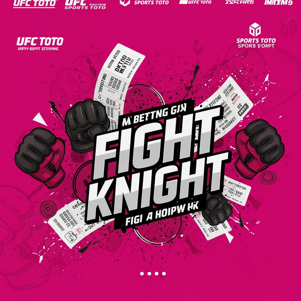 UFC 토토 베팅 가이드: UFC 배팅 사이트 MMA 베팅 고수익 전략