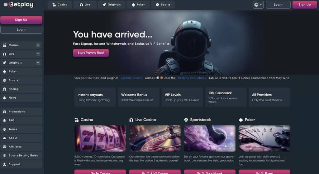 Betplay crypto casino