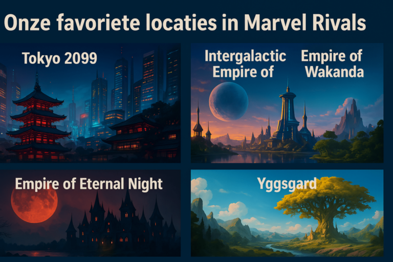 Onze favoriete locaties in Marvel Rivals
