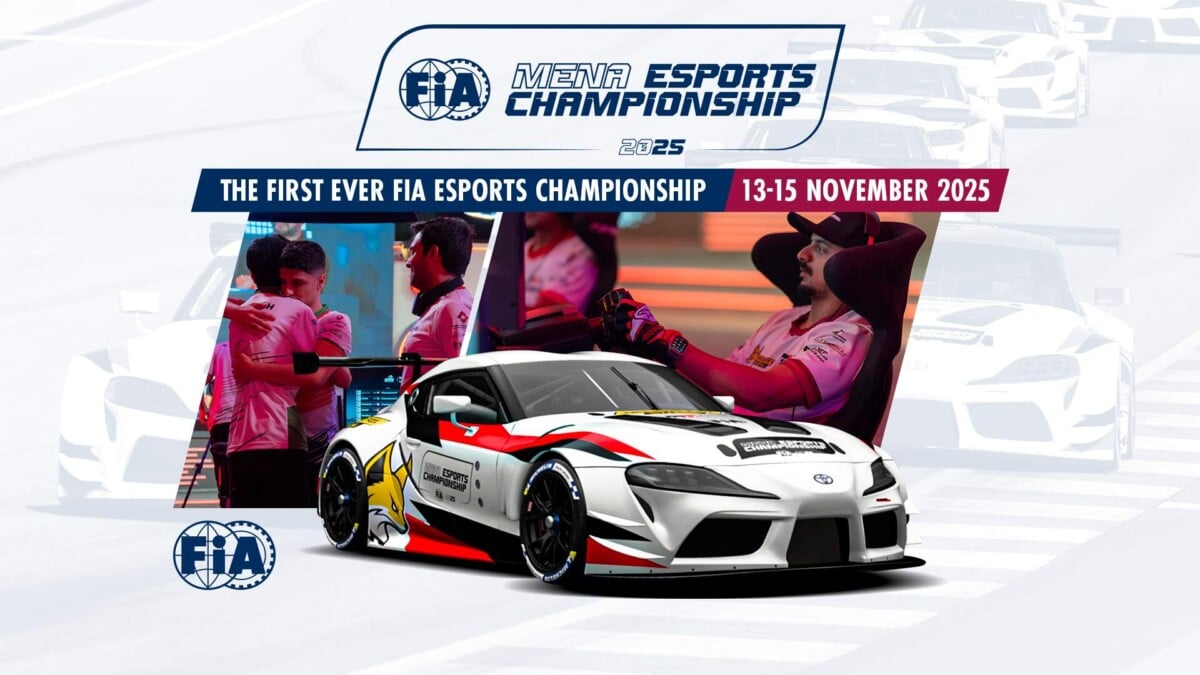 Het eerste officiële Sim Racing toernooi van de FIA: de MENA Esports Championship