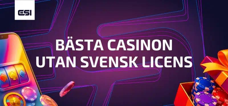 Bästa casinon utan svensk licens