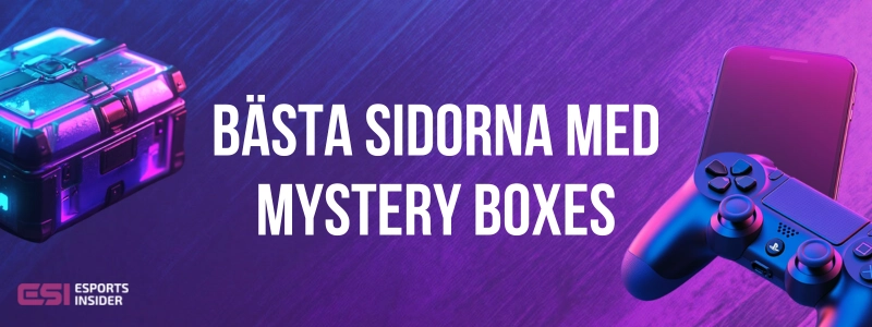 Bästa sidorna med mystery boxes vid en lootlåda och priser