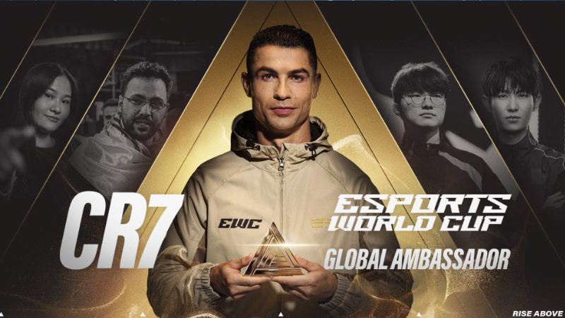 Cristiano Ronaldo blir global ambassadör för Esports World Cup 2025