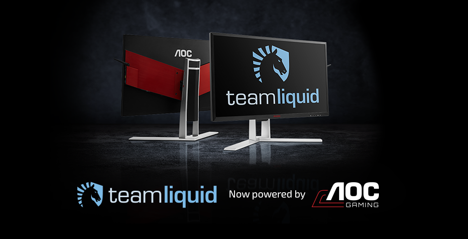 Team Liquid announce new monitor partnership with AOC