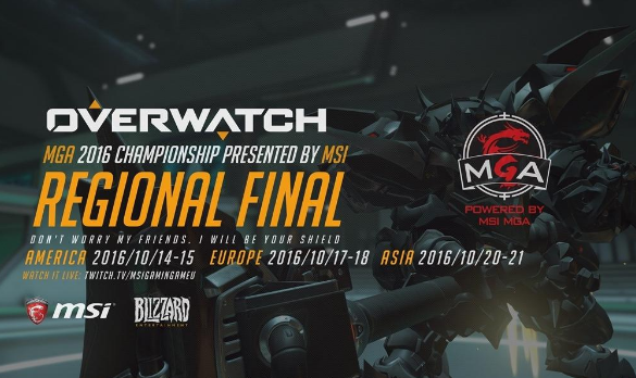 MSI Overwatch MGA Championship Regional Qualifiers schedule