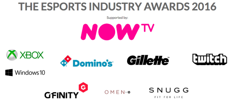 Esports Industry Awards is fast approaching with new sponsors on board
