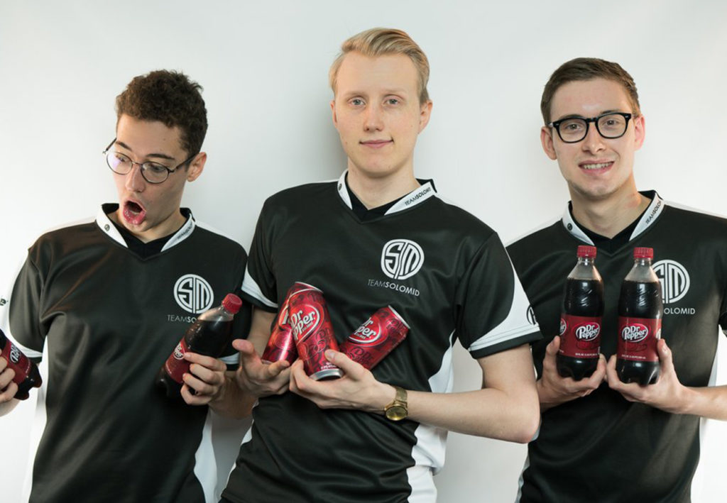 Team SoloMid receives sponsorship from Dr Pepper