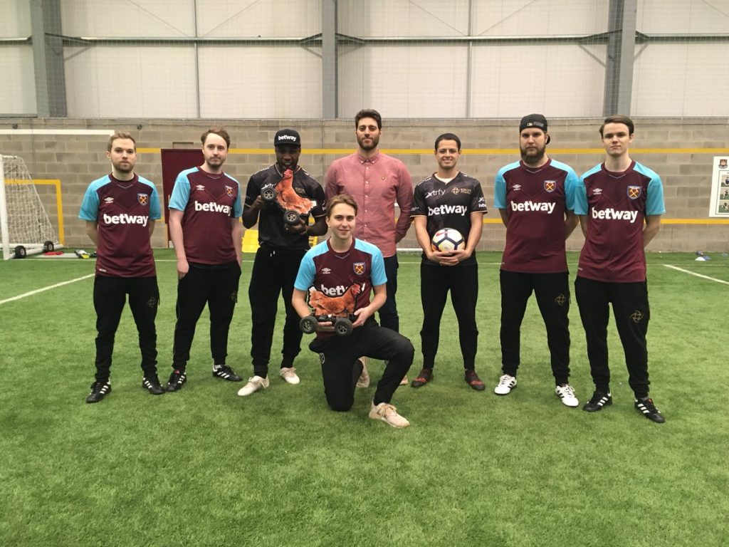 Ninjas in Pyjamas CS:GO try their hand at football with West Ham United