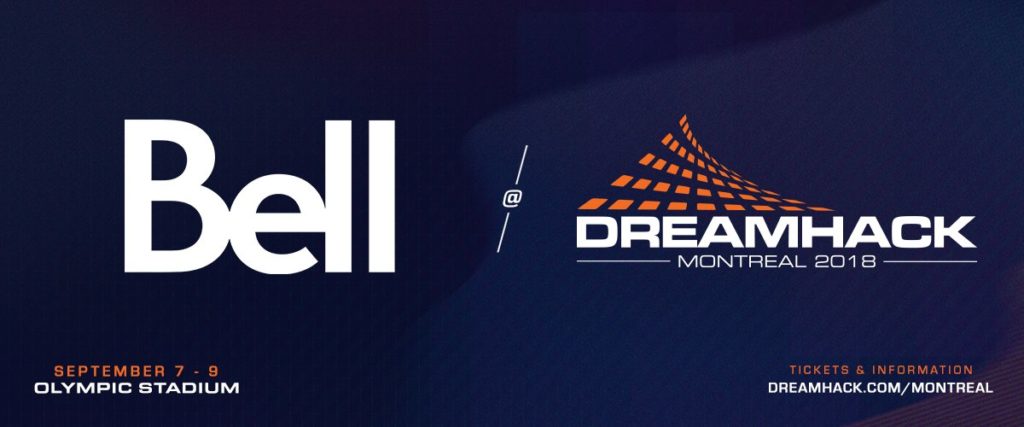 DreamHack announces Bell as headline sponsor for Montréal event