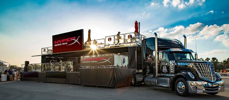 HyperX Esports Truck Allied Esports