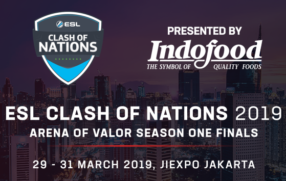 ESL announce Arena of Valor ‘Clash of Nations’ in Jakarta