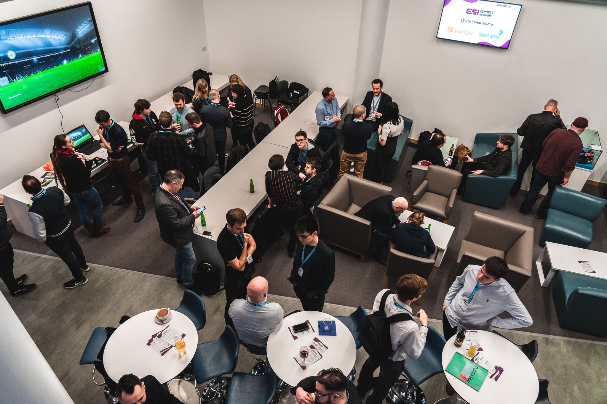 Networking at ESI Spring Forum Series