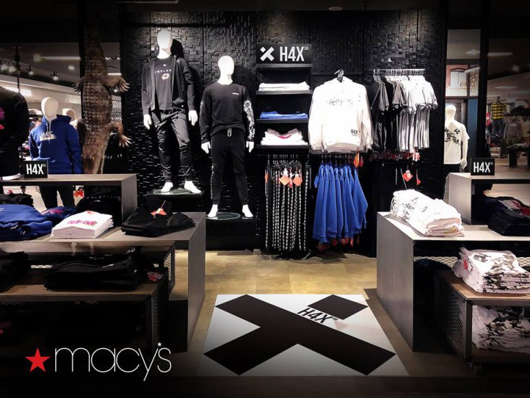 H4X’s apparel now stocked in 49 Macy’s stores
