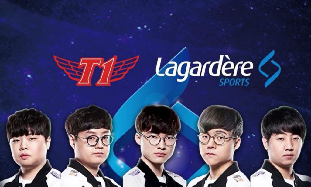 Lagardère Sports partners with T1 as exclusive commercial agent